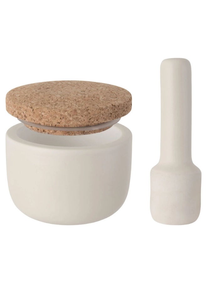 بيرجوف هاون ومدقة صغيرة-البيج - Image 1